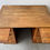 Miniatura: Vintage Oak Teachers Desk with Drawers top shelf