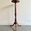 Miniatura: Vintage Wooden Plant Stand Reeded with Tri Legs