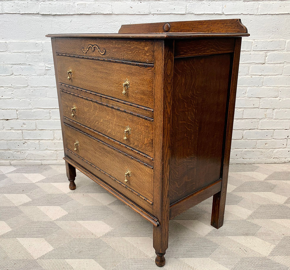 Thumbnail: Vintage Chest of Bedroom Drawers #D457