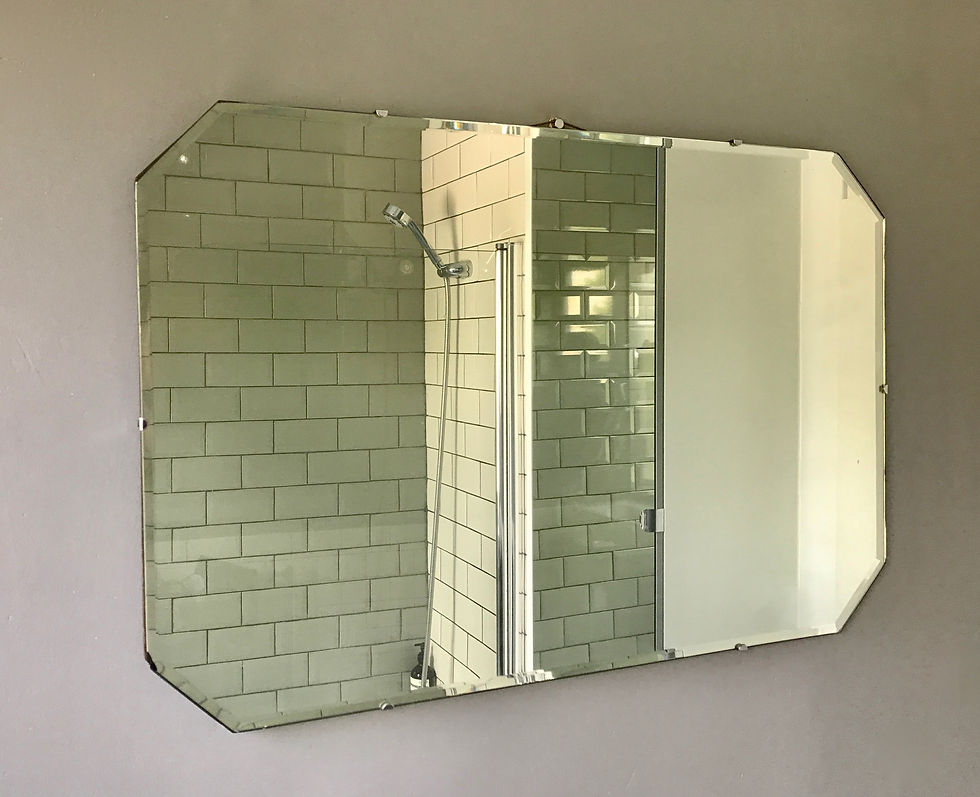 Vintage Art Deco Mirror #424