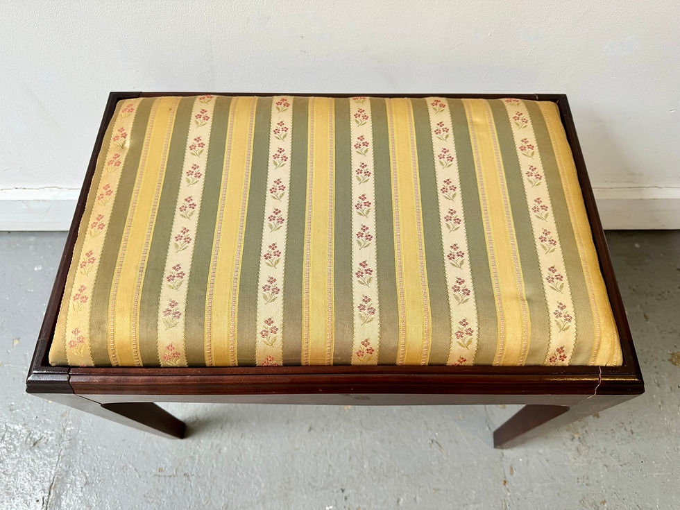 Miniature : Vintage Stag Dressing Table Stool