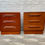 Miniature : Pair of G Plan Bedside Tables Teak Drawers #D107
