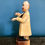Miniature : ANRI WOODEN DOCTOR FIGURE 1950s ca.