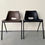 Miniatura: Pair of Stacking School or Office Chairs  fronts