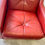 Miniatura: Vintage Red Leather Armchair by Minty of Oxford