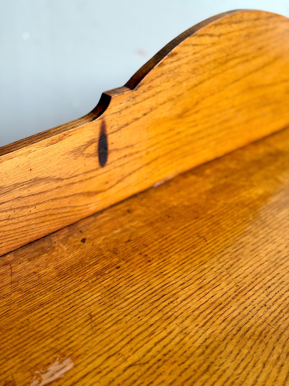 Miniatura: Victorian Oak Desk with Drawer