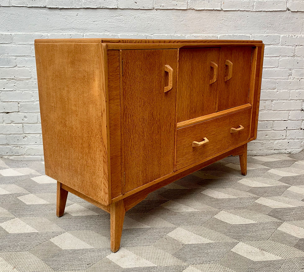 Miniature : Vintage G Plan Sideboard Cabinet Oak #D11