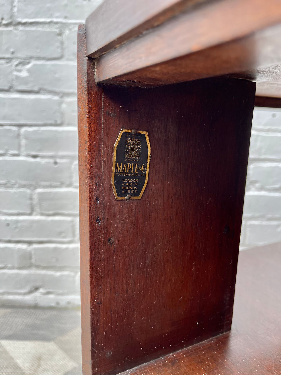Miniature : Art Deco Octagonal Coffee Table by Maple & Co
