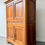 Thumbnail: Large Antique Linen Cabinet right side