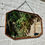 Miniature : Vintage Octagonal Wall Mirror Wood Frame