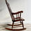Thumbnail: Vintage Wooden Rocking Chair