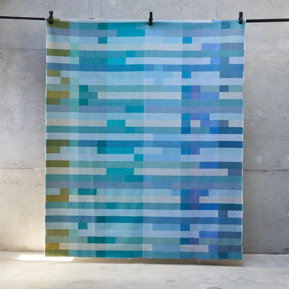 Miniature : Skye Large Square Cushion by Margo Selby