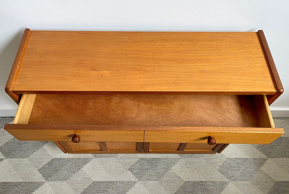 Miniature : Small Vintage Sideboard Cabinet by Nathan