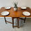 Miniatura: Antique Gateleg Dining Table with plates