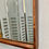 Thumbnail: Vintage Wall Mirror Rectangular Teak Frame #D70