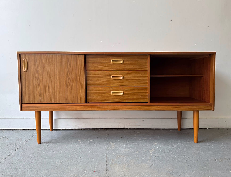 Vintage Sideboard with Drawers front
