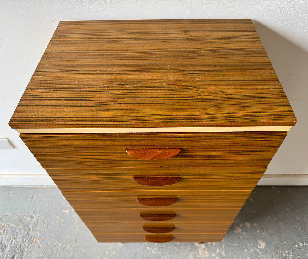 Thumbnail: Vintage Tallboy Chest of Drawers