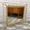 Miniature : Vintage Industrial Wall Mirror Rectangular Metal #556