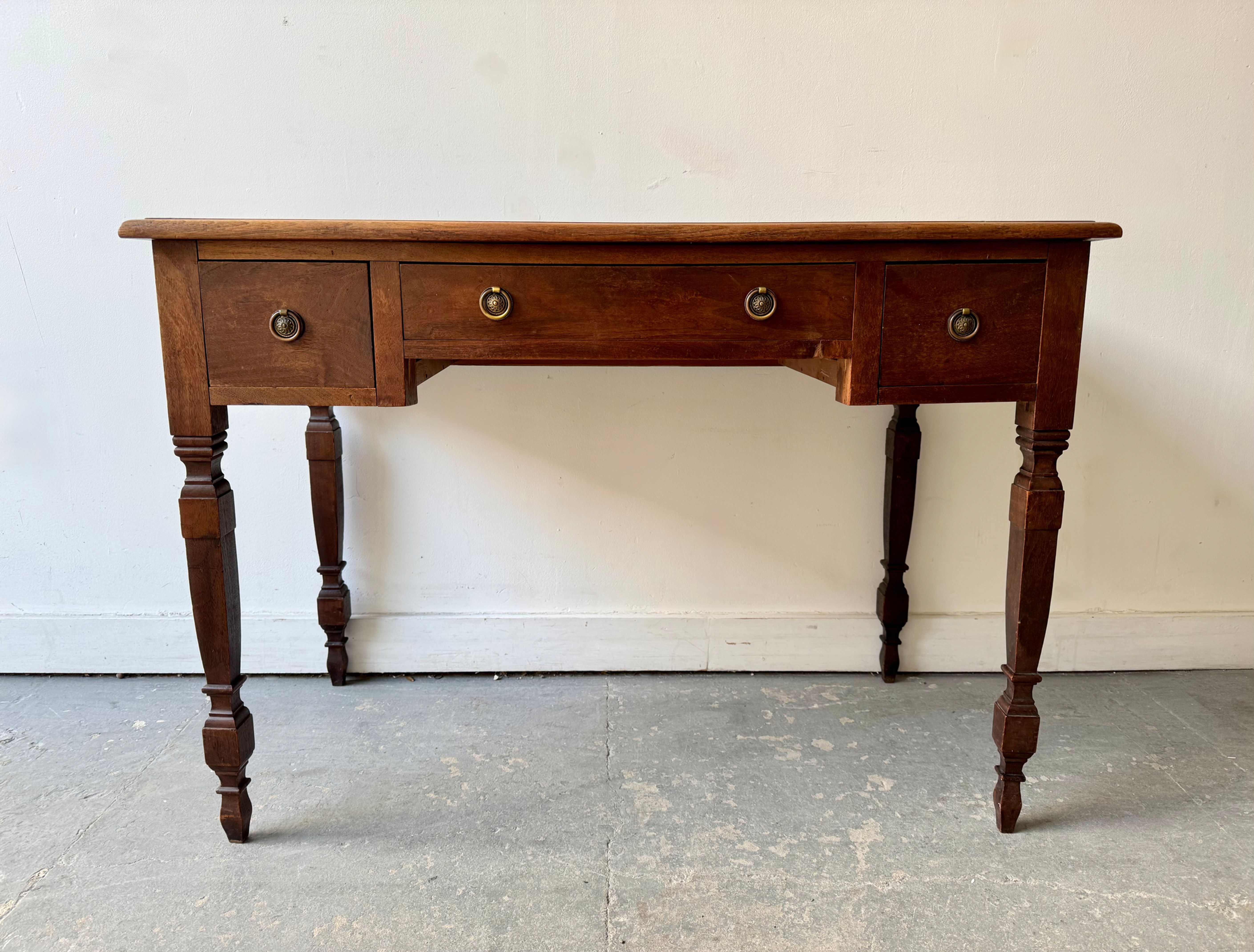 Antique Writing Desk with Drawers