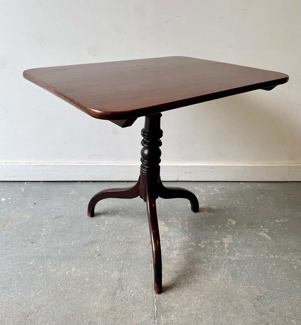 Miniatura: Georgian Mahogany Tilt Top Table