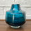 Miniatura: Vintage Blue Glass Vase VMF Florida Schott Zwiesel #620