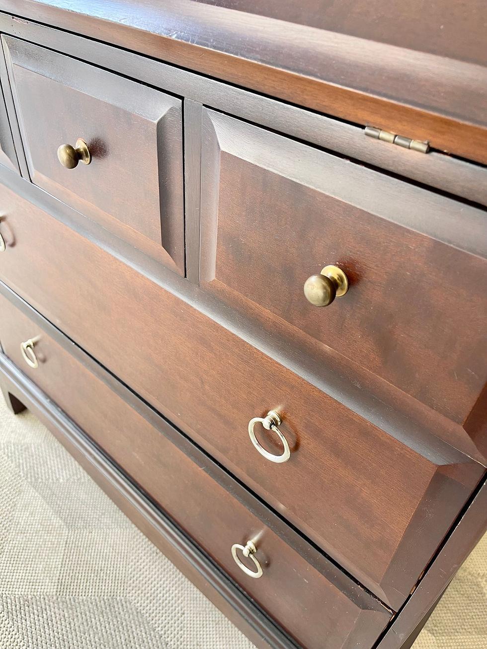 Miniatura: Vintage Stag Bureau with Drawers
