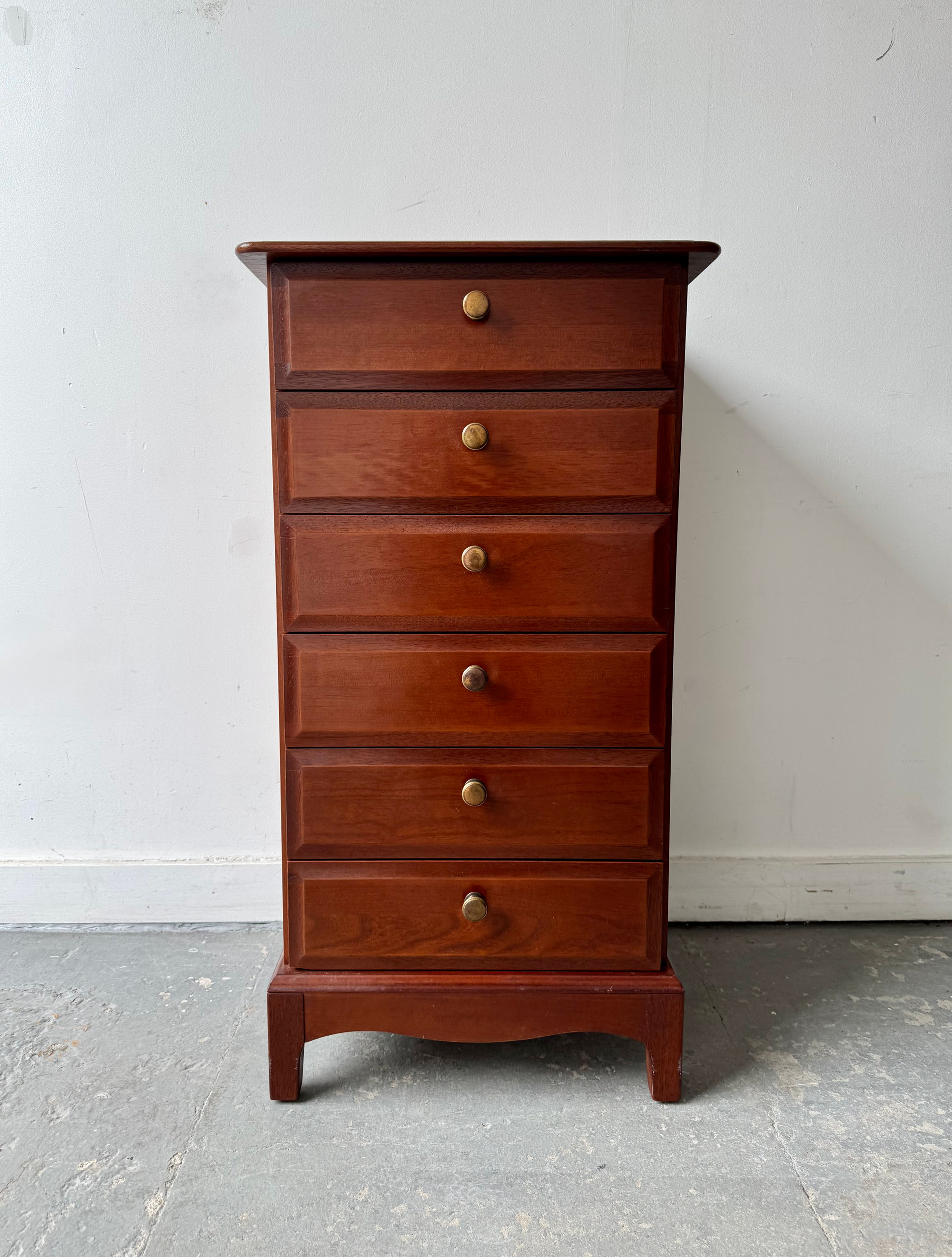 Vintage Tallboy Chest of Drawers by STAG