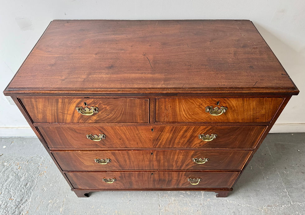 Thumbnail: Victorian Mahogany Chest of Bedroom Drawers