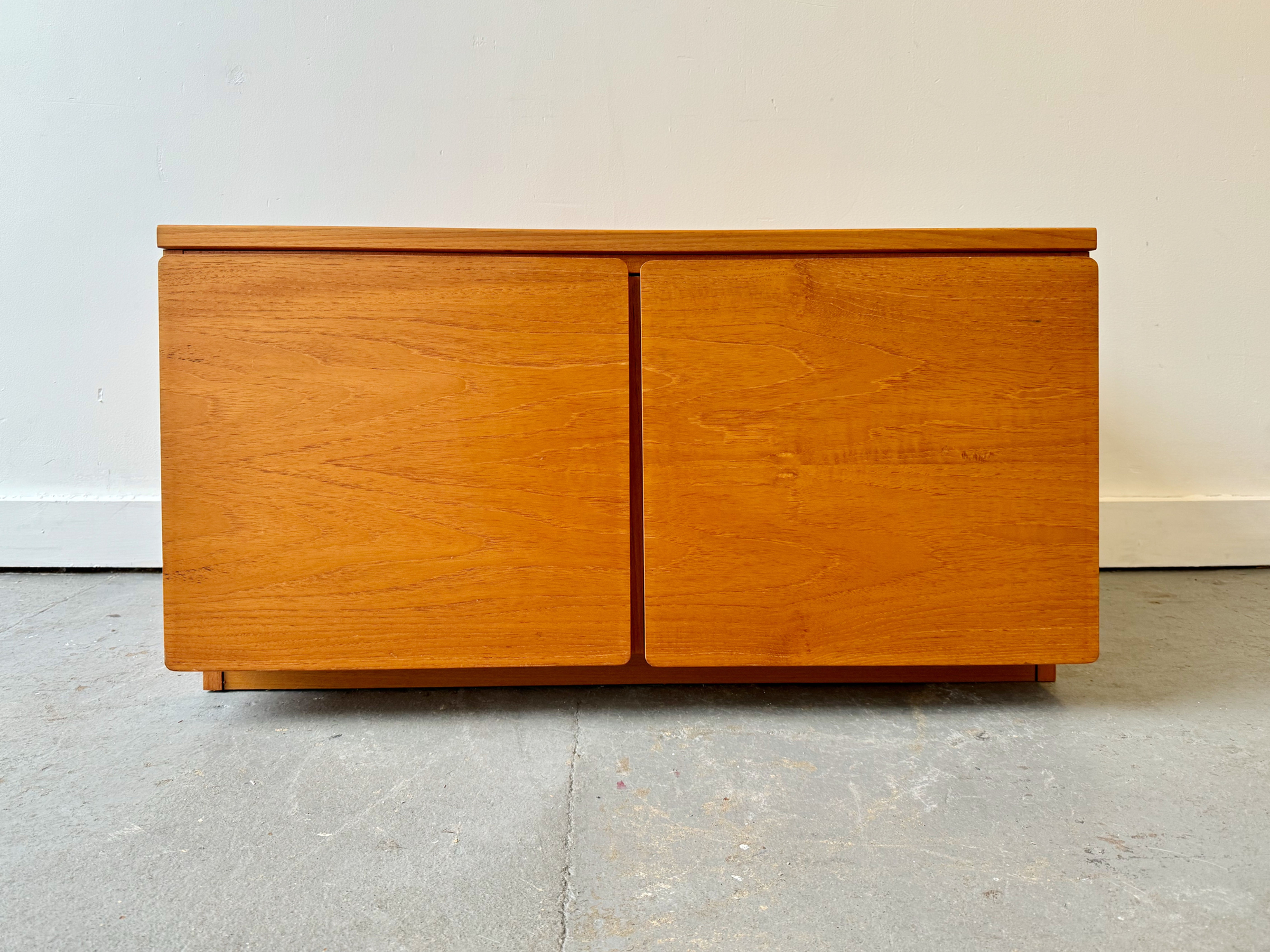 Vintage Small Teak Cabinet Sideboard