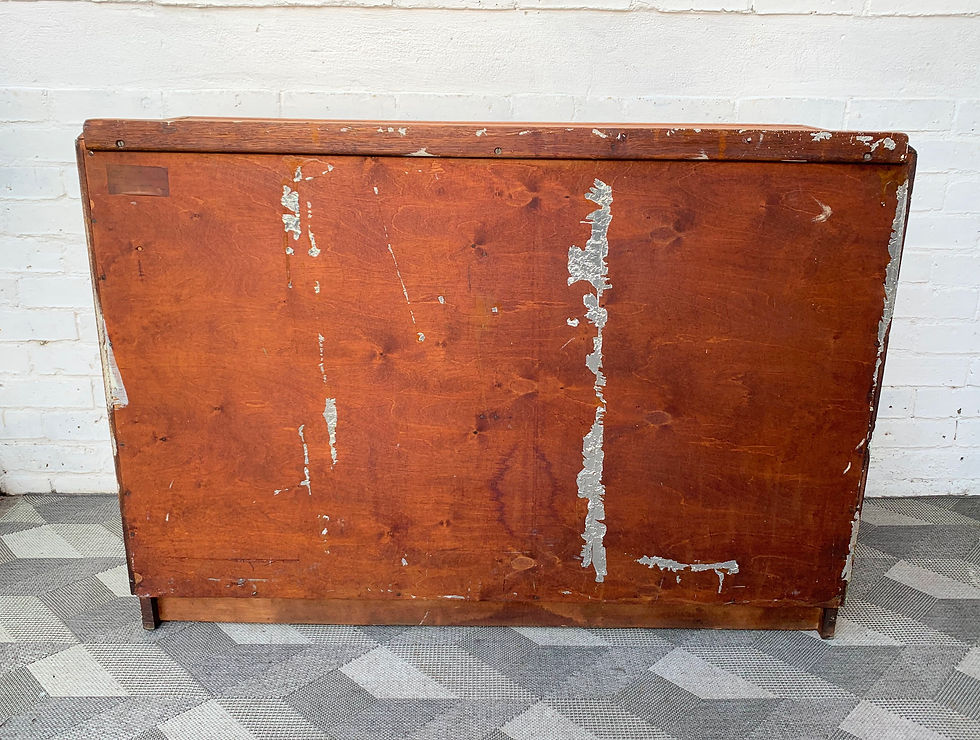 Miniature : Vintage Sideboard Cabinet Cupboard with Drawers Oak