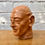 Miniature : Vintage Sculpture Man's Bust Head from Clay side