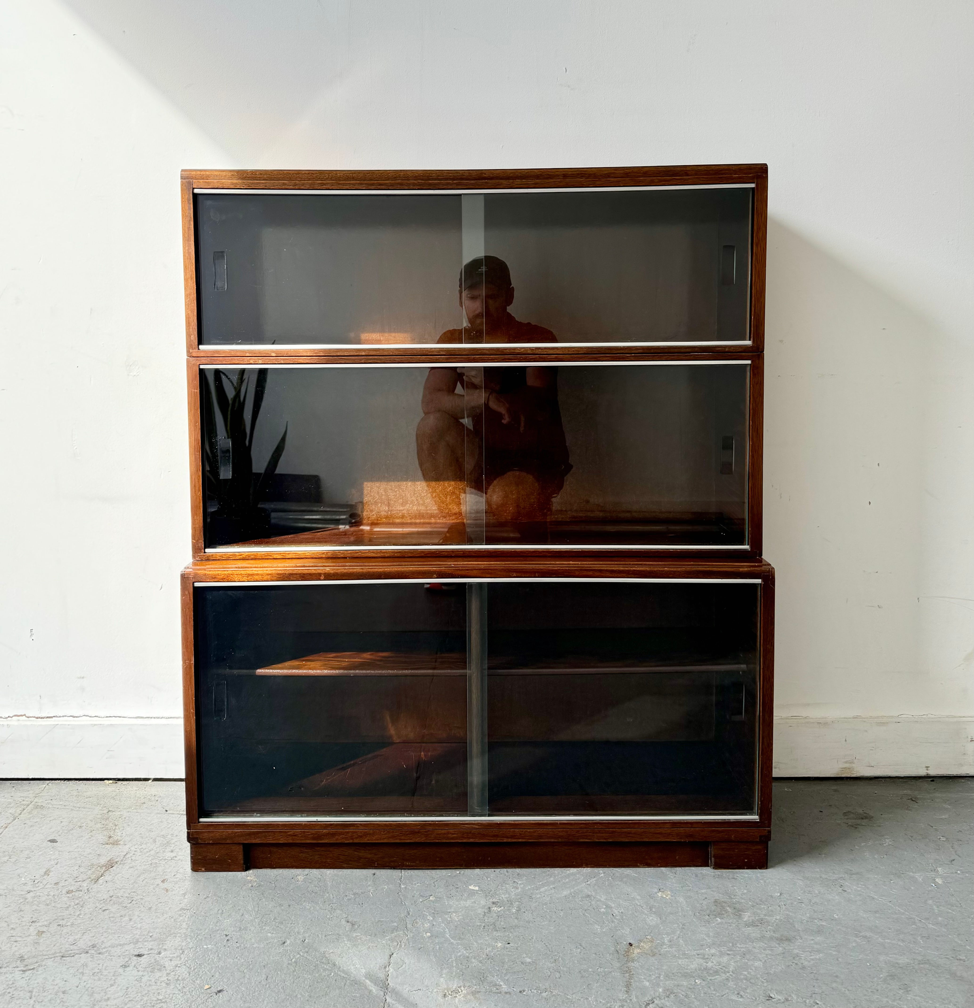 Bookcase with Glass Doors by Minty of Oxford