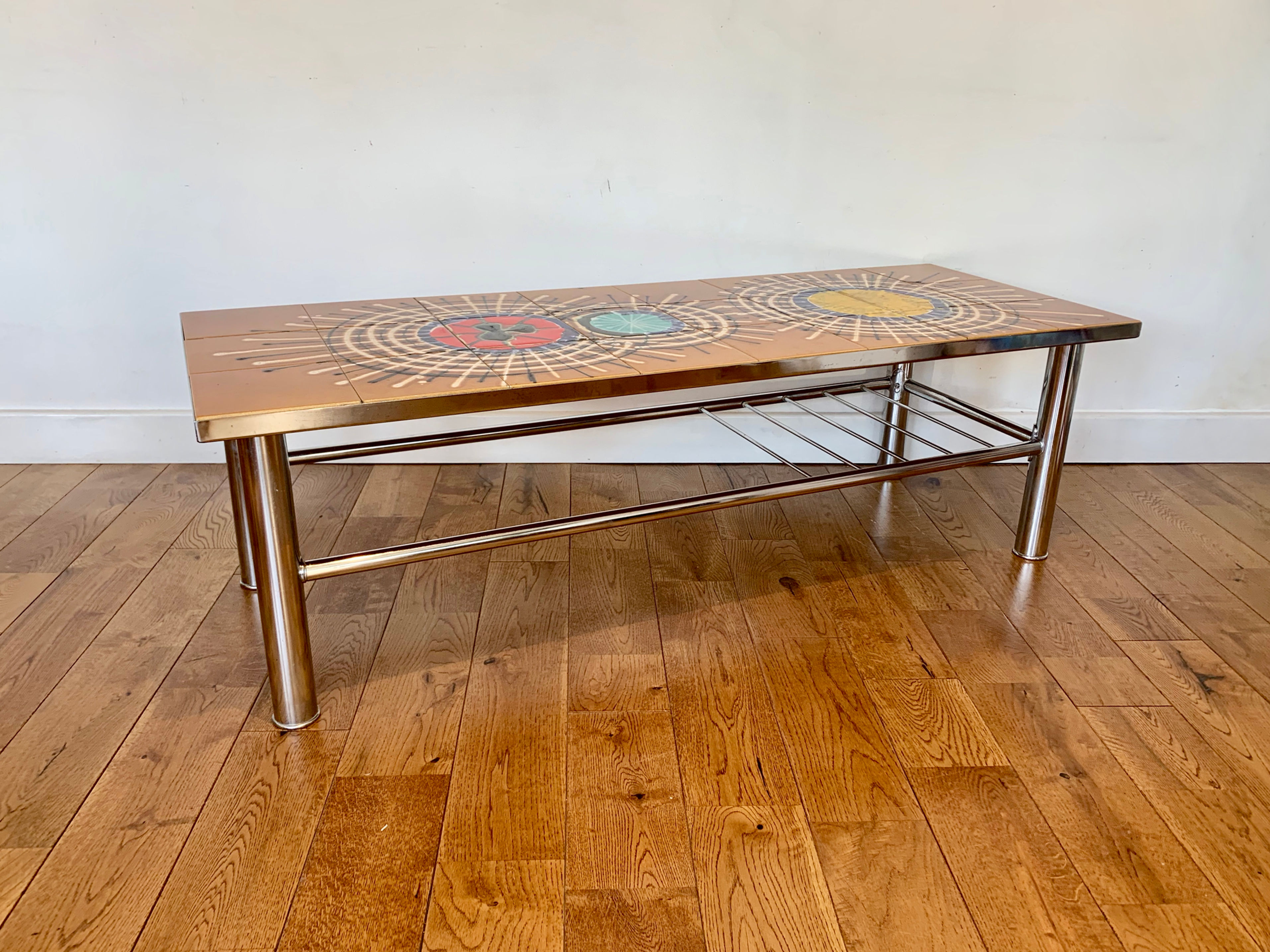 Vintage Tiled Coffee Table Juliette Belarti #867