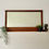 Miniature : Vintage Oak Framed Mirror