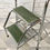 Thumbnail: Vintage Step Ladder Stool Green #570