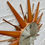Thumbnail: Vintage Metamec Starburst Wall Clock Teak Copper #D34