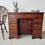 Thumbnail: Antique Desk Georgian Kneehole Mahogany styled