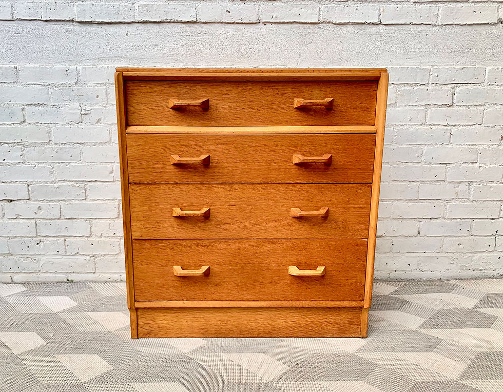 Vintage G Plan Chest of Drawers Bedroom #D159