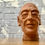 Miniature : Vintage Sculpture Man's Bust Head from Clay front