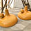 Miniatura: Vintage Pendant Ceiling Lights Yellow Pair #517