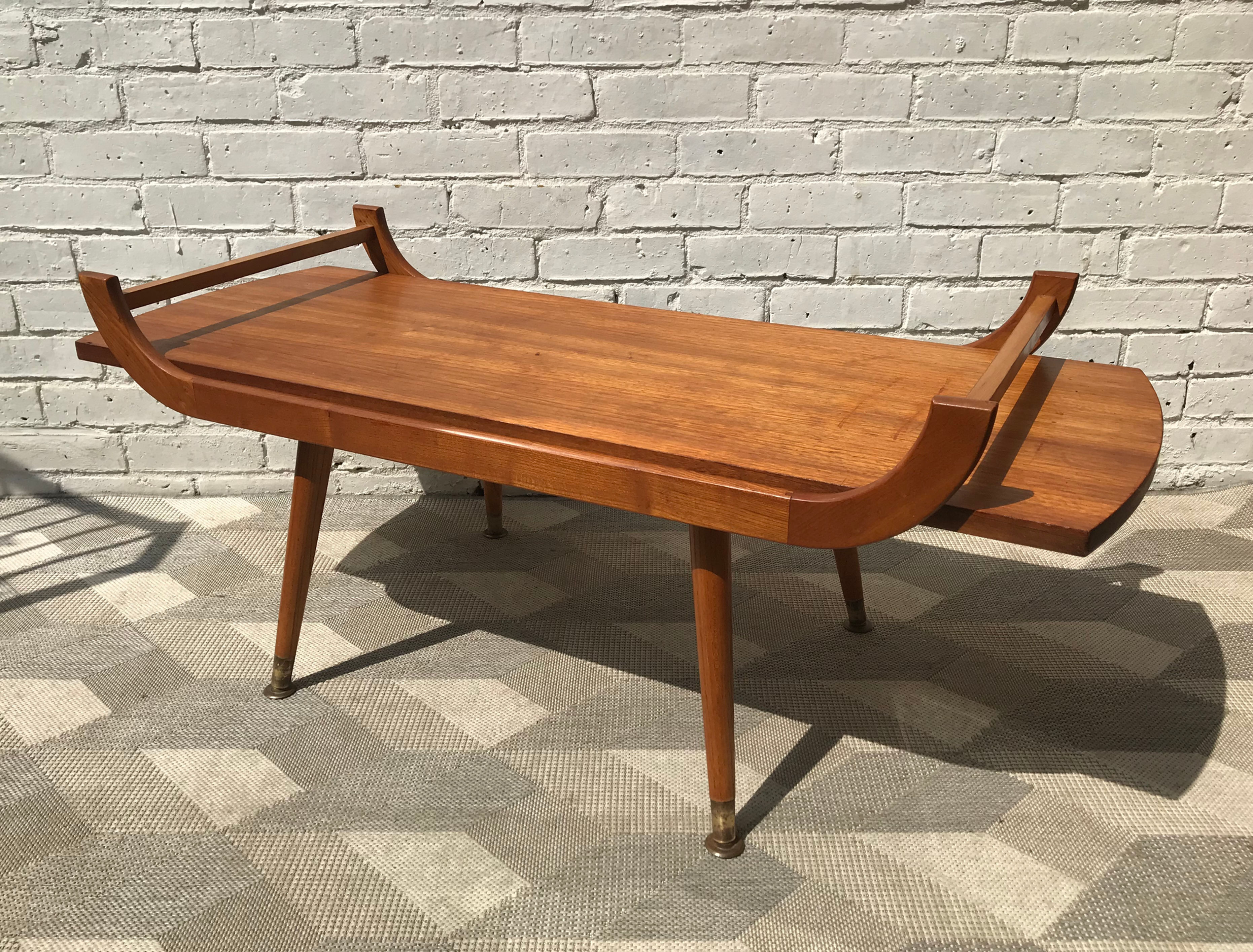 Vintage Coffee Table Reversible Formica #776