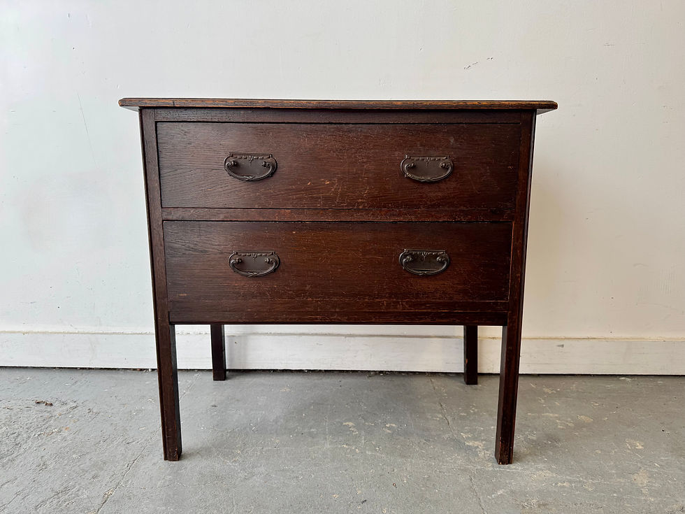 Small Vintage Chest of Drawers front