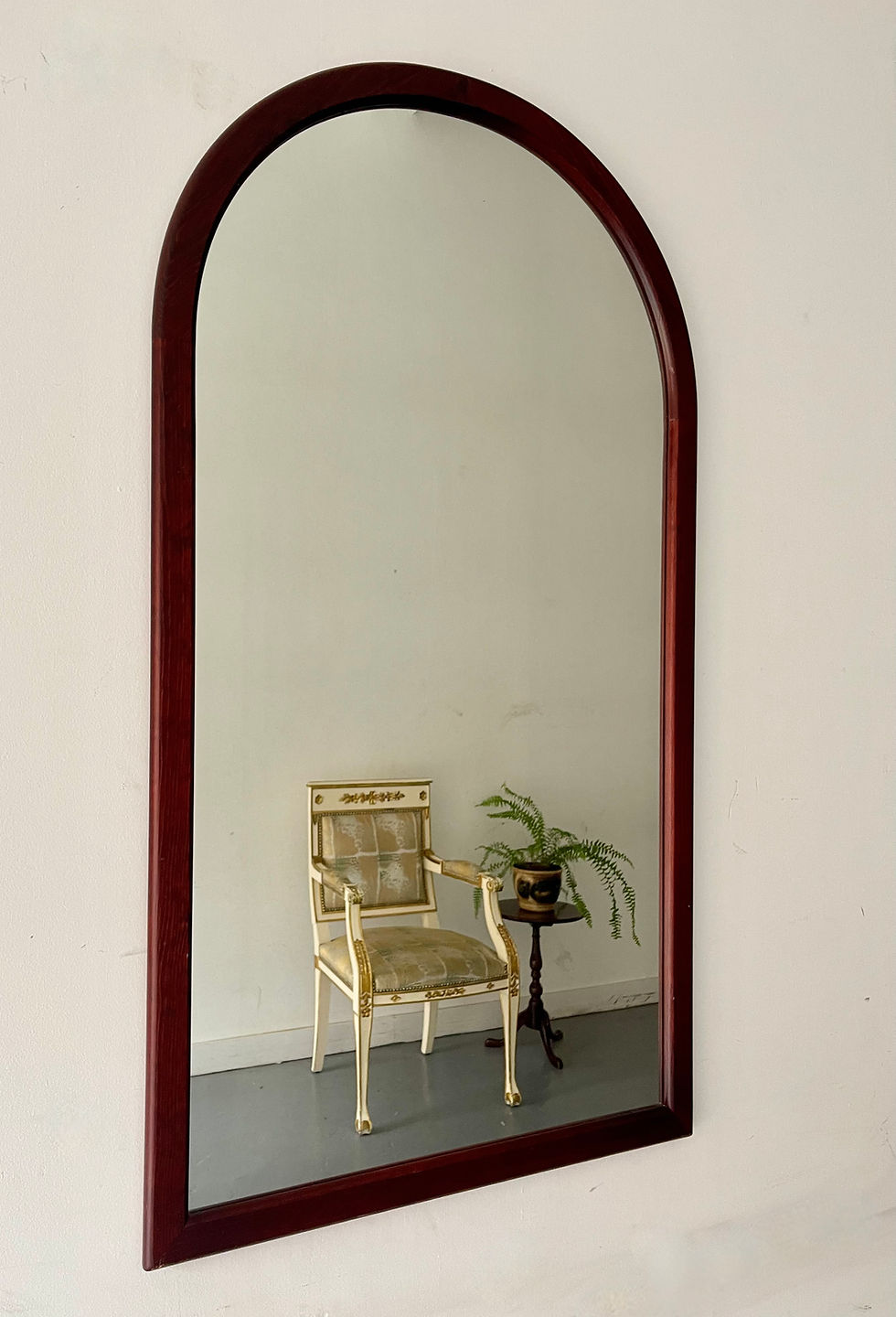 Miniatura: Arch Wall Mirror with Wooden Frame