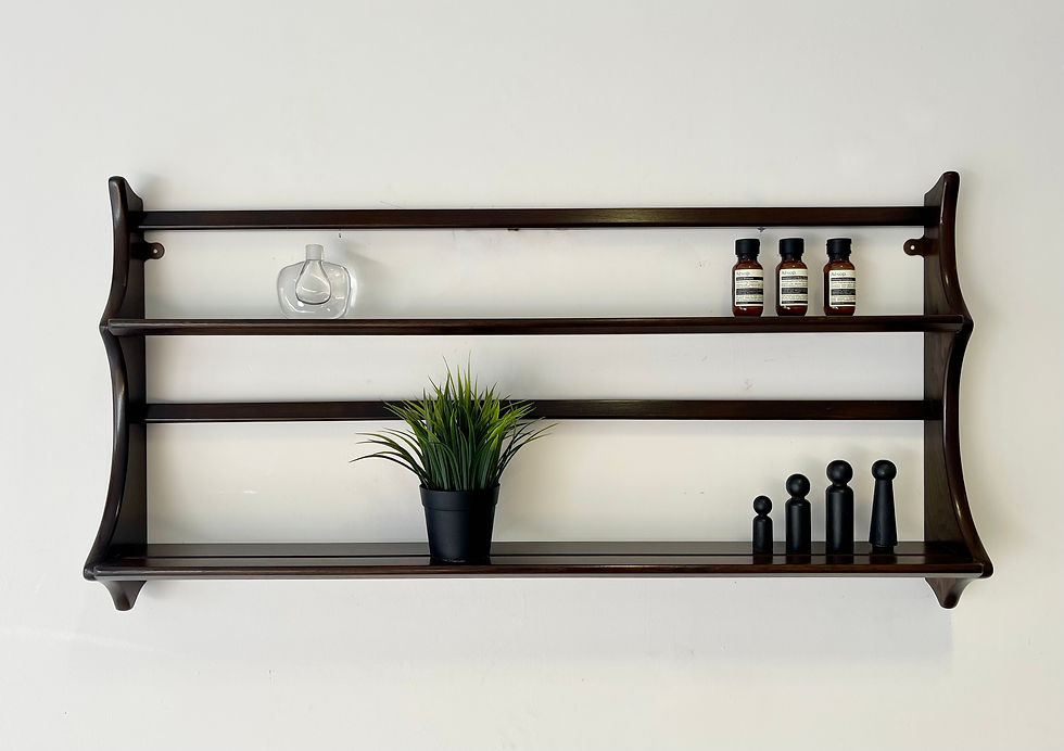 Miniatura: Ercol Wooden Plate Rack Shelf