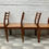 Miniature : Vintage G Plan Teak Dining Chairs Vinyl #605