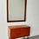 Miniatura: Mid Century Style Mirror wit Wooden Frame