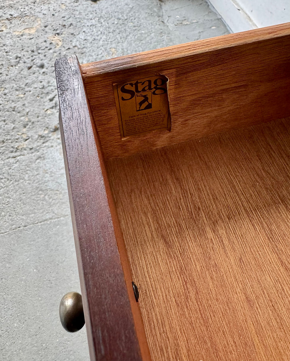 Miniatura: Vintage Dressing Table Drawers with Mirror by STAG