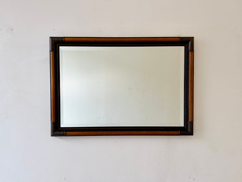 Miniatura: Vintage Bevelled Wall Mirror Campaign Style