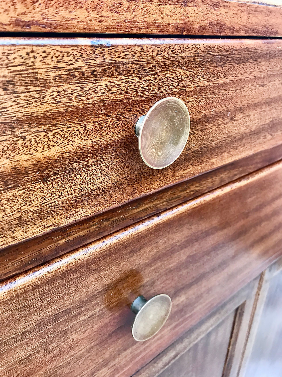 Miniature : Vintage Tallboy Drawers Bedroom Cupboard #905