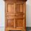 Thumbnail: Large Antique Linen Cabinet  front